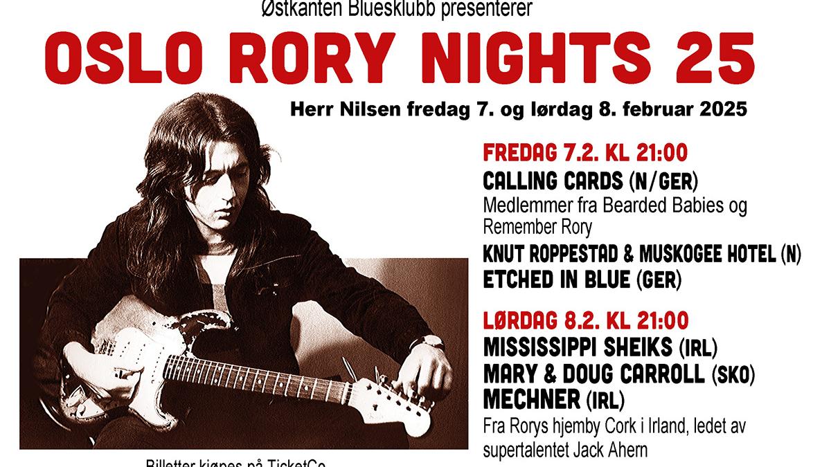 Oslo Rory Nights Fredag